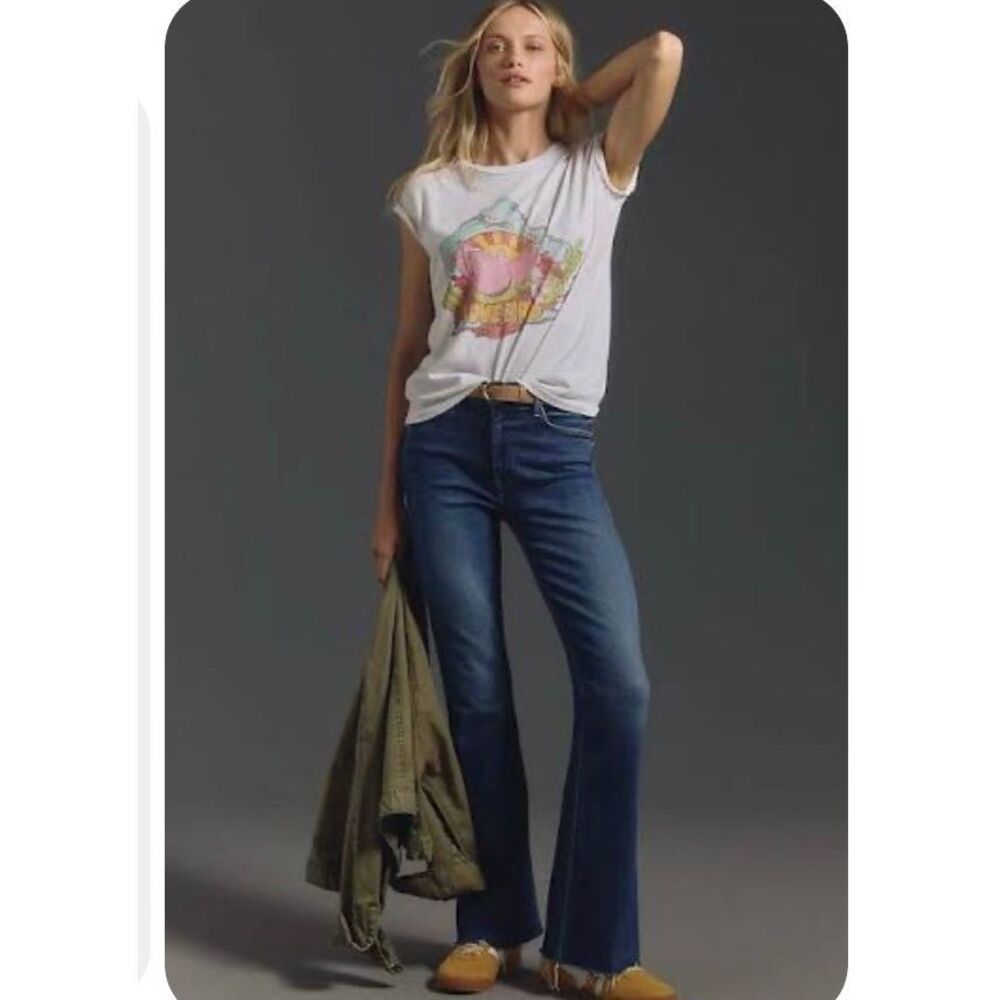 Mother the Weekender Fray in Take it Easy Size 30